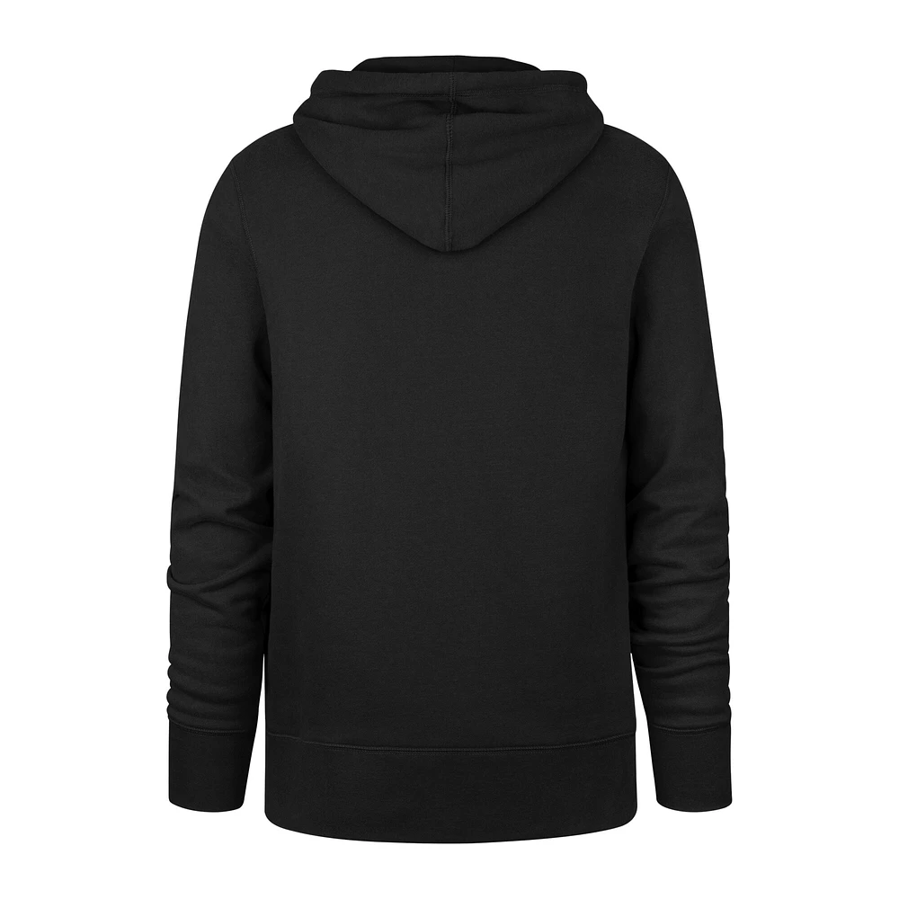 Men's '47  Black Philadelphia Eagles Regional Headline Pullover Hoodie
