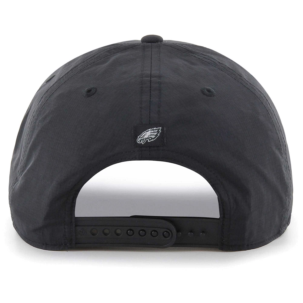 Casquette réglable '47 Suburbia Hitch noire des Eagles de Philadelphie pour hommes