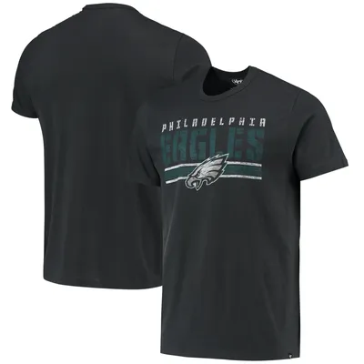 Philadelphia Eagles NFL Womens Team Stripe Property of V-Neck T-Shirt