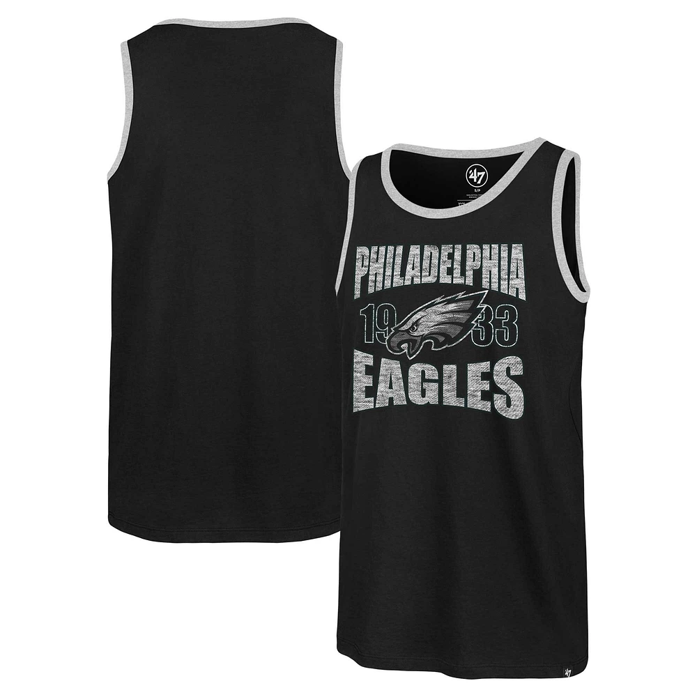 Débardeur noir '47 Philadelphia Eagles Upload Franklin pour hommes