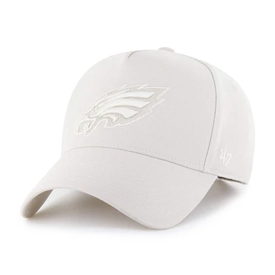 Men's '47 Cream Philadelphia Eagles Ballpark Offside Adjustable Hat