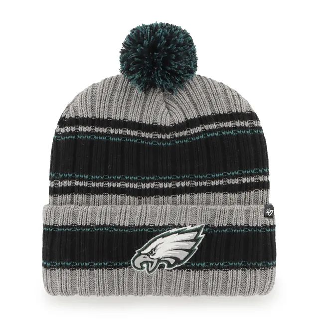 Green Bay Packers '47 Rexford Cuffed Knit Hat with Pom - Graphite