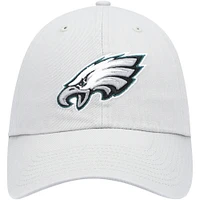 Casquette réglable Clean Up des Eagles de Philadelphie '47 grise pour homme