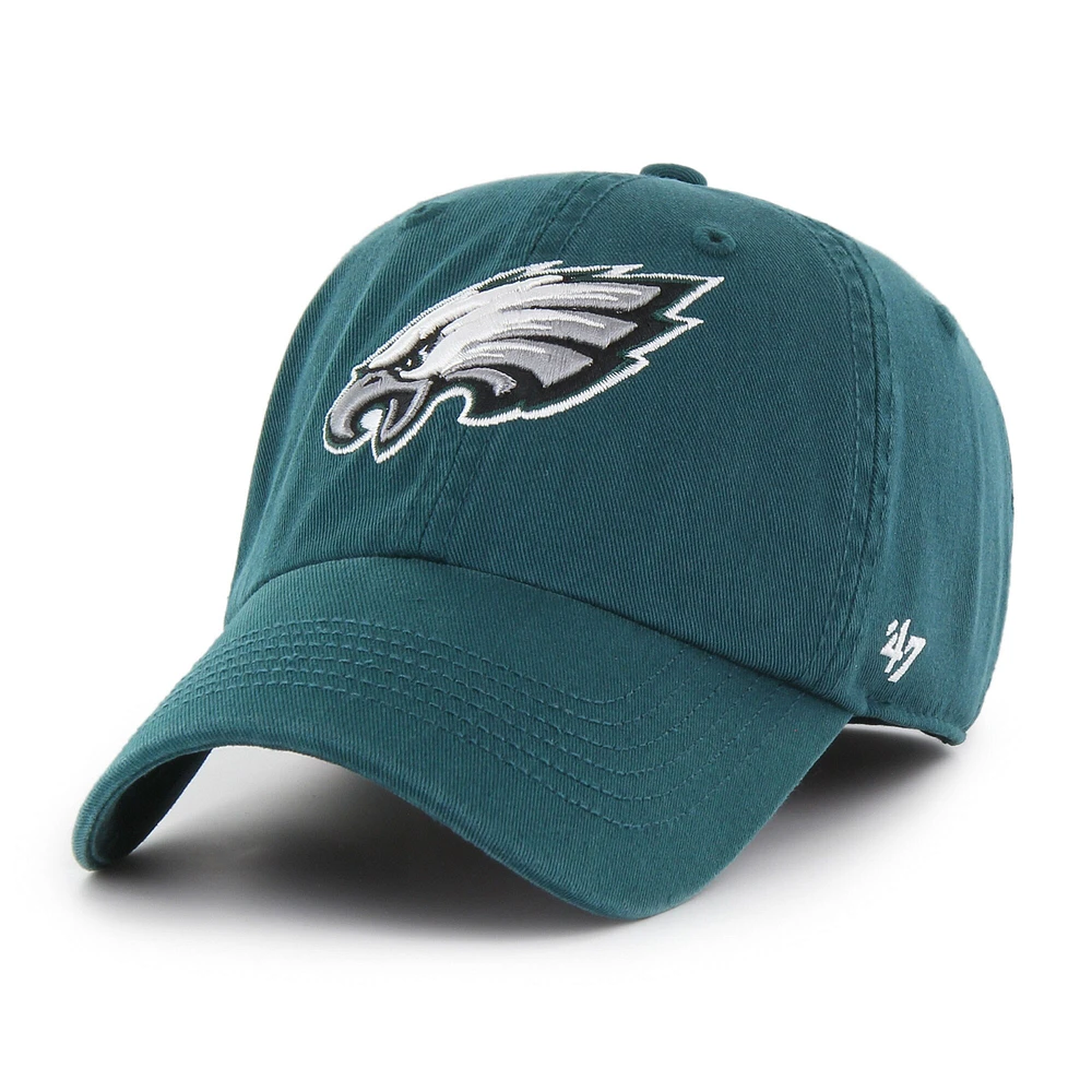 Casquette ajustée avec logo Franchise des Eagles de Philadelphie '47 verte pour homme