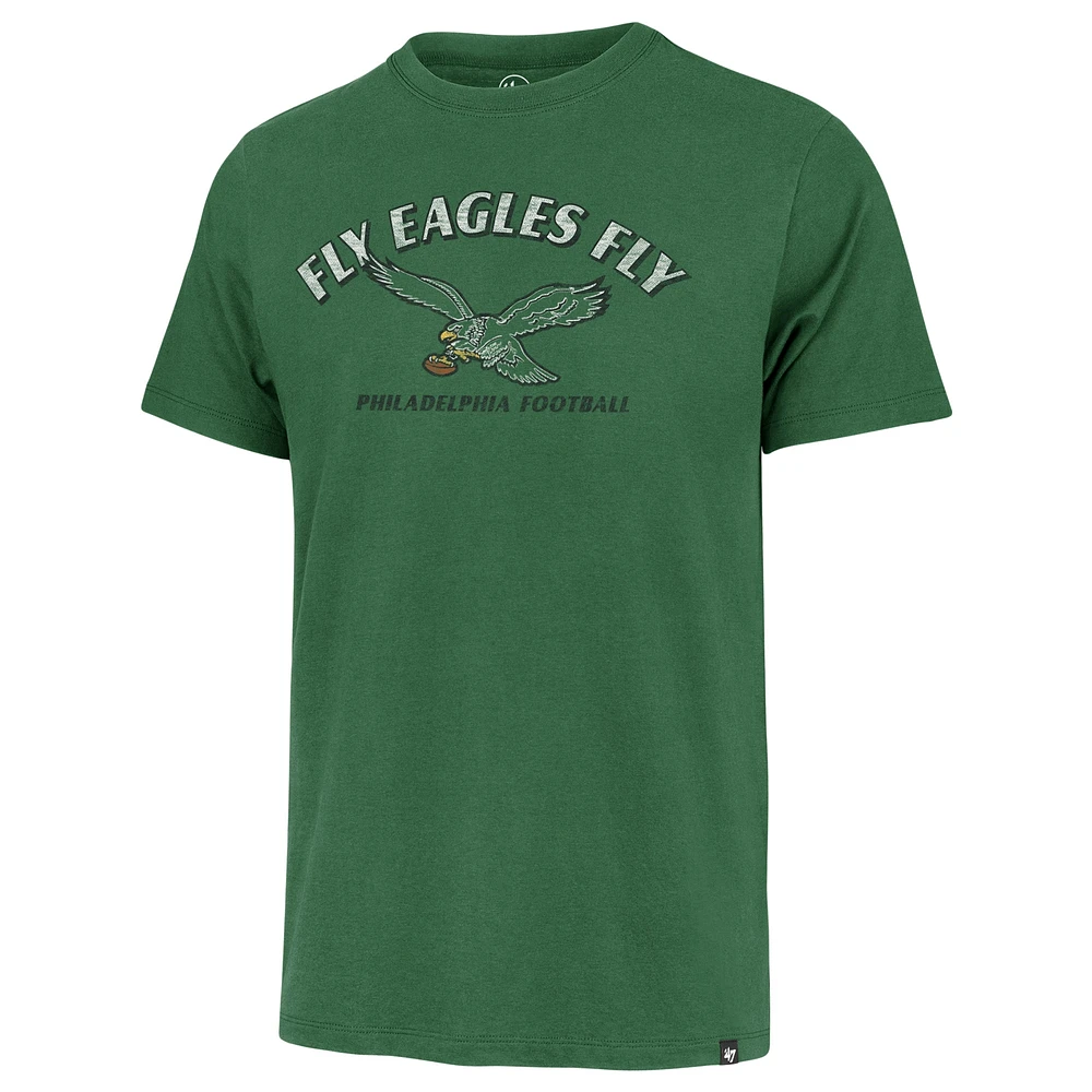 Men's '47 Kelly Green Philadelphia Eagles Fly Franklin T-Shirt