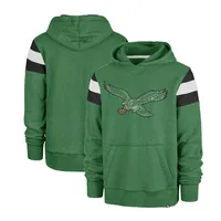 Men's '47 Kelly Green Philadelphia Eagles Legacy Premier Nico Pullover  Hoodie