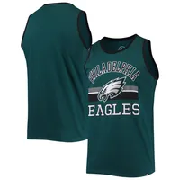 Philadelphia Eagles Mitchell & Ness Heritage Colorblock Tank Top