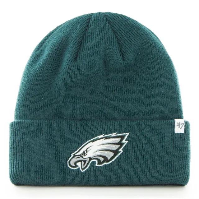 Men's '47 Heathered Gray/Black Philadelphia Eagles Motivator Flex Hat