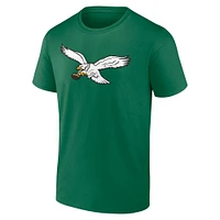 T-shirt pour homme A.J. Brown Kelly Green Philadelphia Eagles Player Icon avec nom et numéro