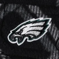Veste-chemise boutonnée en flanelle noire pour homme des Philadelphia Eagles, modèle Industry, Antigua