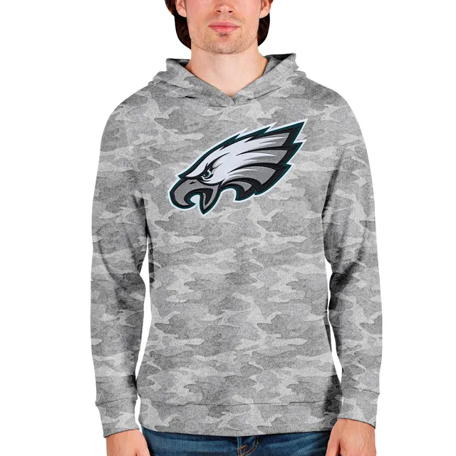 Philadelphia Eagles The Wild Collective Camo Pullover Hoodie - Black