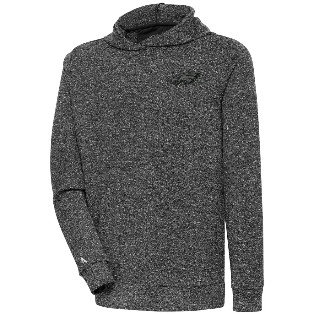 Antigua Philadelphia Eagles Mens Grey Victory Long Sleeve Hoodie