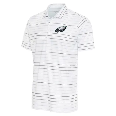 Philadelphia Eagles Antigua Metallic Logo Tribute Polo