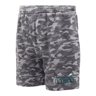 Men's Concepts Sport  Charcoal Philadelphia Eagles Biscayne Camo Shorts