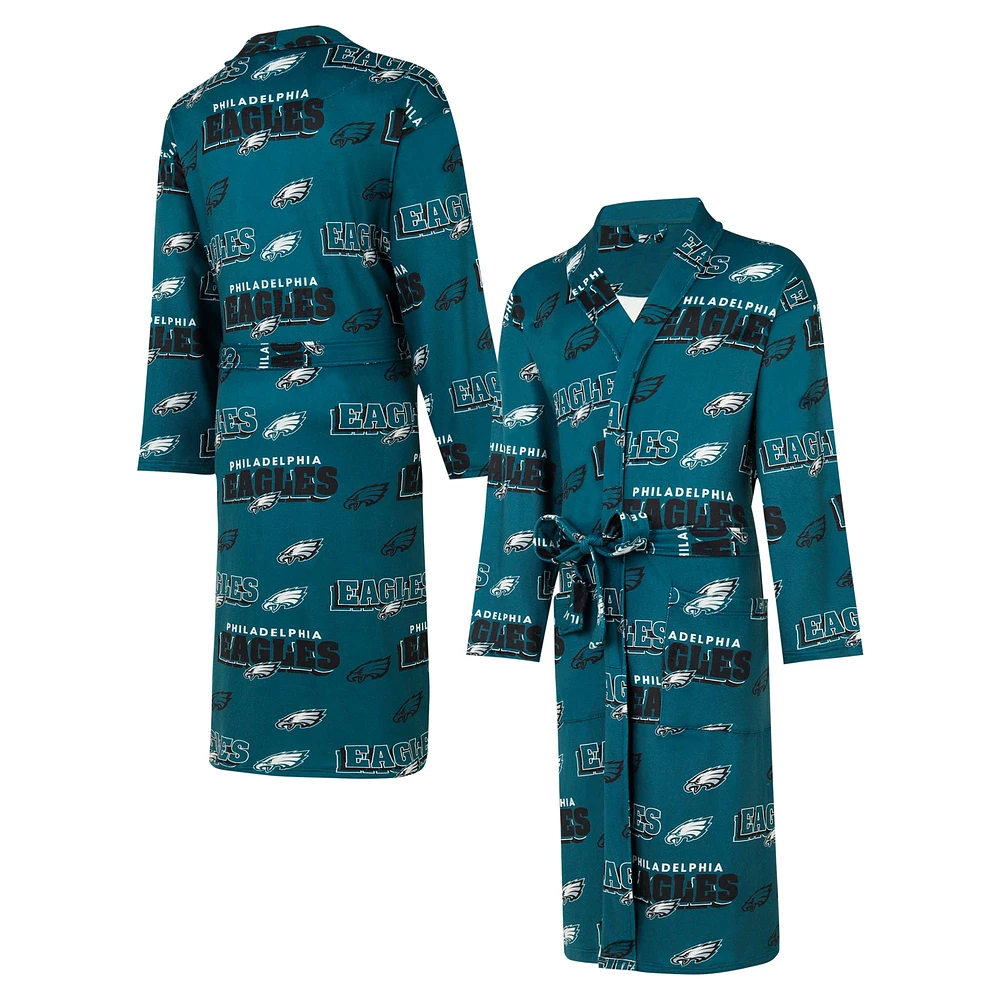 Men's Concepts Sport Philadelphia Eagles Roadway Bathrobe