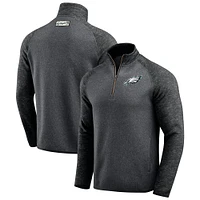 Men's Darius Rucker Collection by Fanatics Black Philadelphia Eagles Tonal Quarter-Zip Jacket