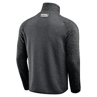 Men's Darius Rucker Collection by Fanatics Black Philadelphia Eagles Tonal Quarter-Zip Jacket