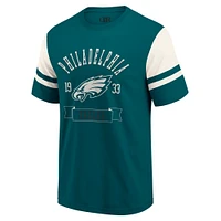 T-shirt de football pour homme la collection Darius Rucker par Fanatics, vert nuit, Philadelphia Eagles