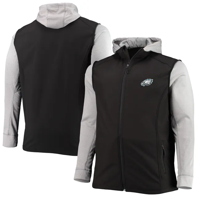 Profile Women's Heather Charcoal Philadelphia Eagles Plus Size Fleece  Full-Zip Hoodie Jacket