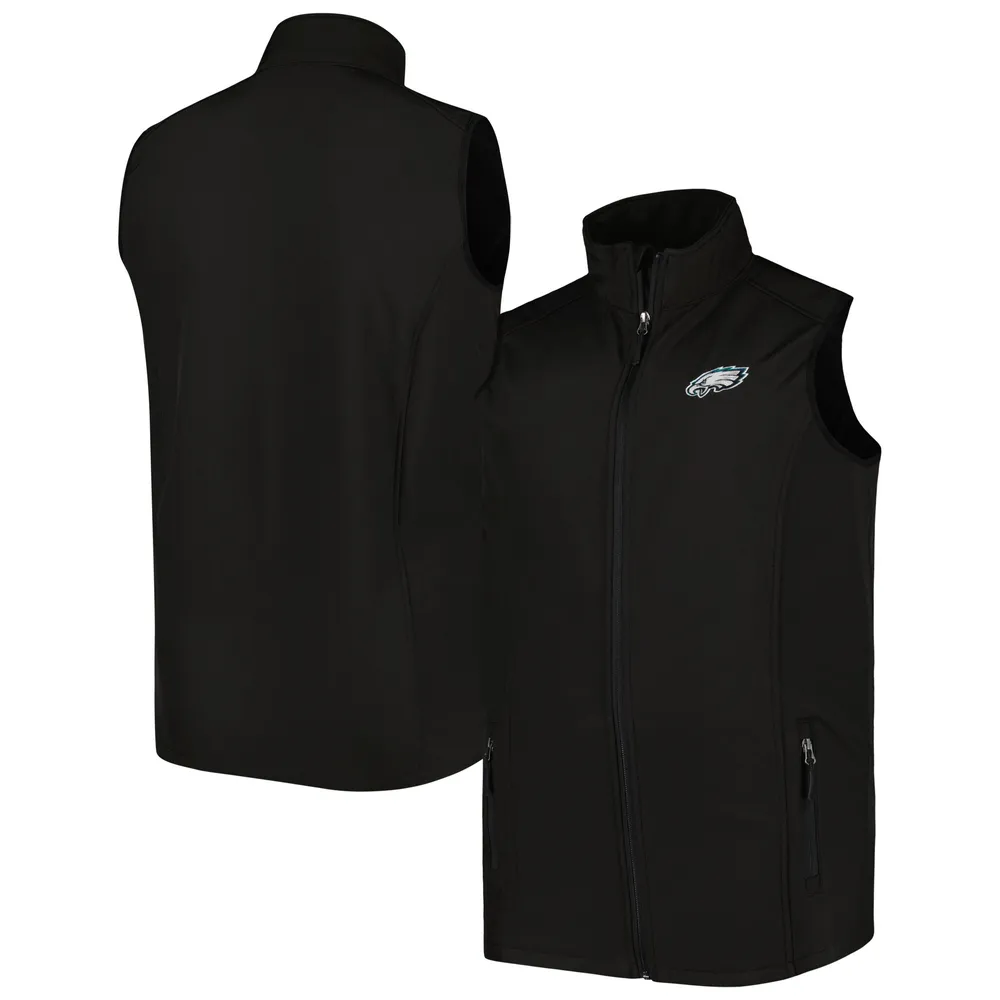 Men's Dunbrooke Graphite Detroit Lions Big & Tall Archer Softshell Full-Zip  Vest