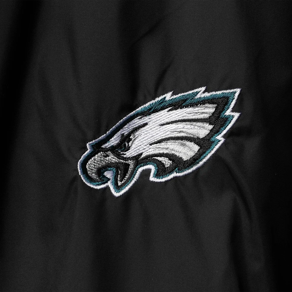 Dunbrooke Black Philadelphia Eagles Logo Legacy Stadium Veste entièrement zippée pour homme