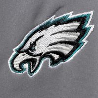 Men's Dunbrooke Charcoal Philadelphia Eagles Big & Tall Sonoma Softshell Full-Zip Jacket