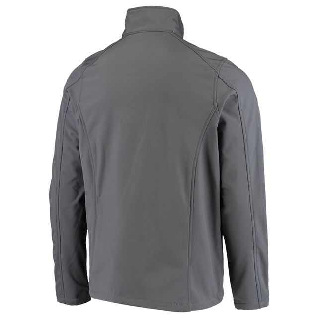 Veste softshell entièrement zippée Sonoma Dunbrooke Charcoal Philadelphia Eagles pour hommes