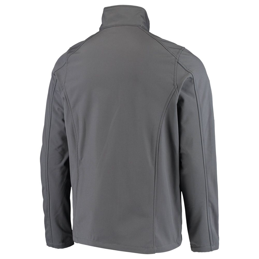 Men's Dunbrooke Charcoal Philadelphia Eagles Sonoma Softshell Full-Zip Jacket