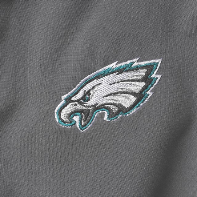 Veste softshell entièrement zippée Sonoma Dunbrooke Charcoal Philadelphia Eagles pour hommes