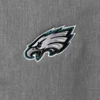 Veste Dunbrooke Graphite Philadelphia Eagles Circle Zephyr Softshell Full-Zip pour homme