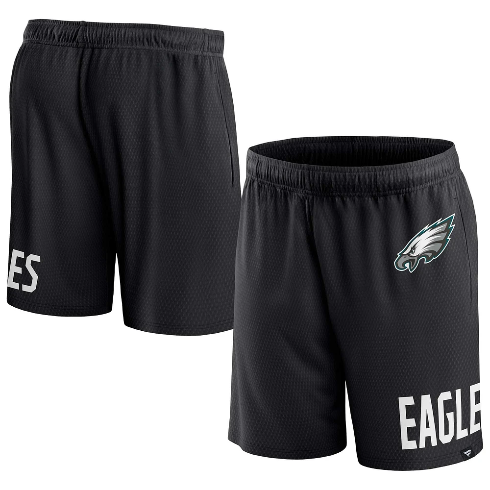 Men's Fanatics Black Philadelphia Eagles Clincher - Shorts