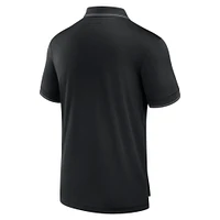 Men's Fanatics Black Philadelphia Eagles Front Office Pique Polo