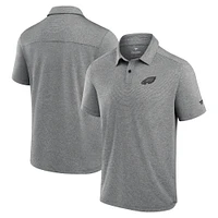 Polo technique noir Front Office Fanatics pour hommes des Eagles de Philadelphie