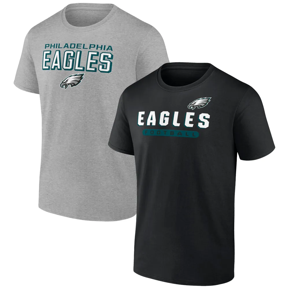 frø Rust Flourish Lids Philadelphia Eagles Fanatics Branded T-Shirt Combo Pack -  Black/Heathered Gray | Brazos Mall