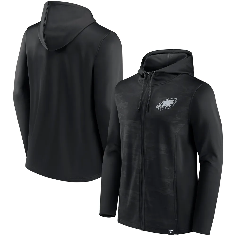 Lids Philadelphia Eagles Fanatics Branded Ball Carrier Full-Zip Hoodie -  Black