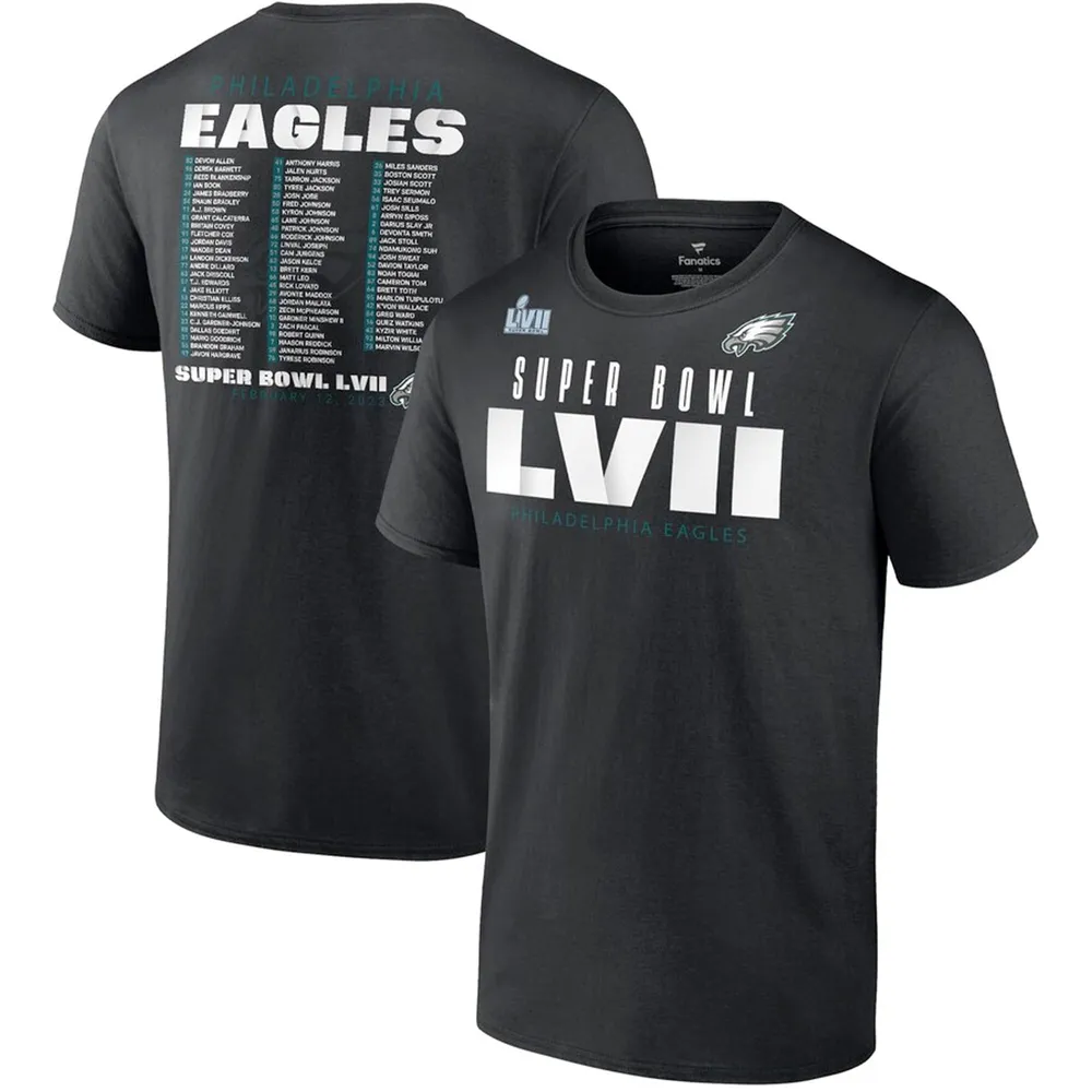 Philadelphia Eagles Fanatics Branded Big & Tall City Long Sleeve T-Shirt -  Black