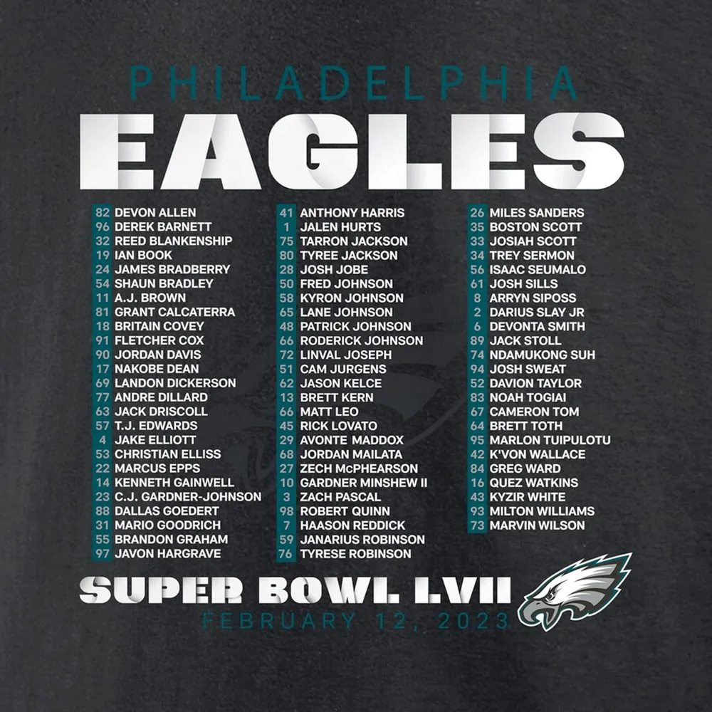 Nike Philadelphia Eagles Miles Sanders Super Bowl LVII Atmosphere