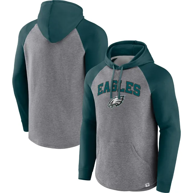 Philadelphia Eagles Youth Primary Logo Fleece Hoodie Sweatshirt - Midnight  Green