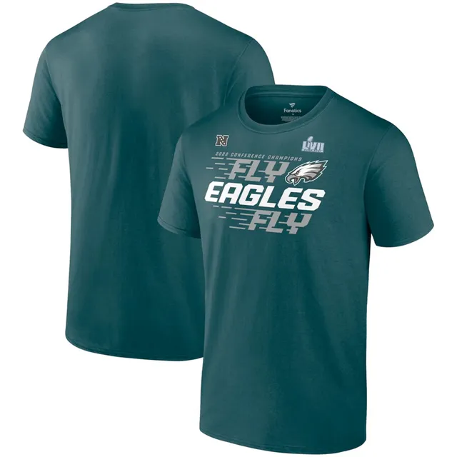 Fanatics Branded Black Philadelphia Eagles 2022 NFC Champions Shadow Cast Big & Tall T-Shirt