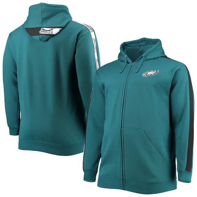 Youth Green Philadelphia Eagles Fan Gear Prime Pullover Hoodie