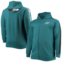 Philadelphia Eagles Fanatics Branded On The Ball Pullover Hoodie - Black