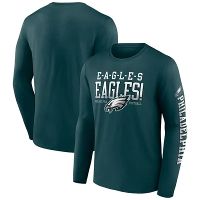 Men's Nike Midnight Green Philadelphia Eagles Team Wordmark T-Shirt