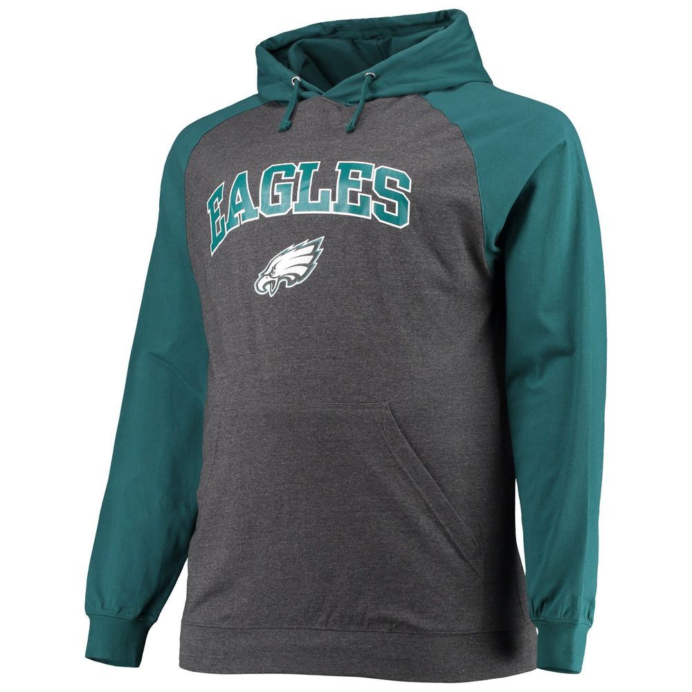 Men's Fanatics Branded Heathered Gray Philadelphia Eagles Big