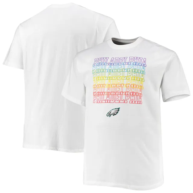 Lids Philadelphia Eagles Fanatics Branded Act Fast T-Shirt - White