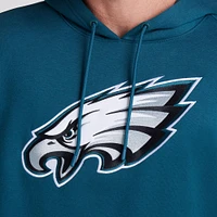 Sweat à capuche vert Fanatics pour homme des Philadelphia Eagles Pylon Cam Legacy