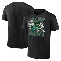 Men's Fanatics Jalen Hurts Black Philadelphia Eagles Notorious Player Graphic T-Shirt