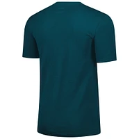 Men's Fanatics  Midnight Green Philadelphia Eagles Blocked T-Shirt