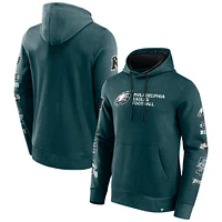 Sweat à capuche Fanatics Midnight Green pour homme Philadelphia Eagles Extra Innings