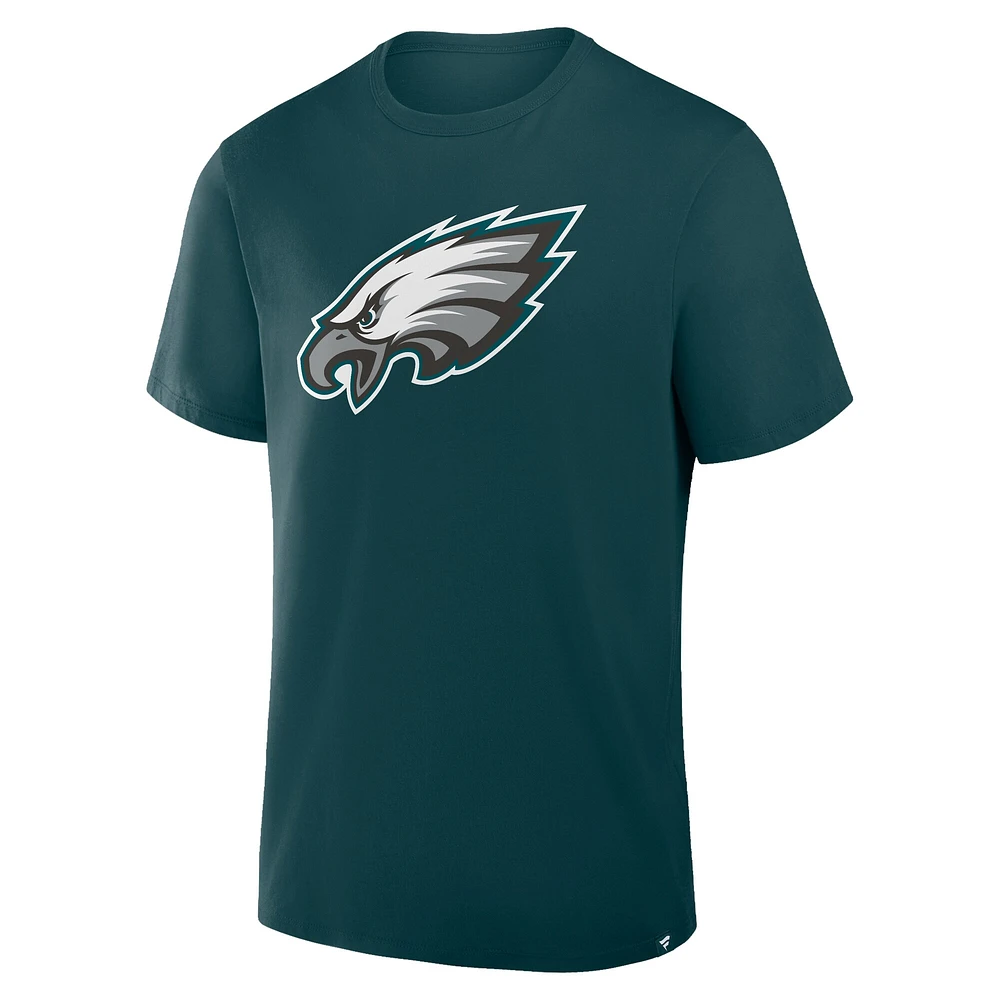 T-shirt Fanatics pour homme, vert nuit, motif Field Goal Legacy des Philadelphia Eagles