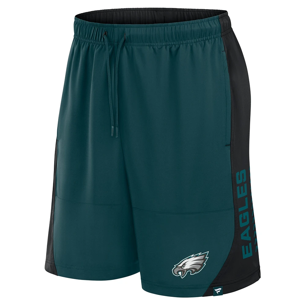 Men's Fanatics Midnight Green Philadelphia Eagles No Defense Shorts